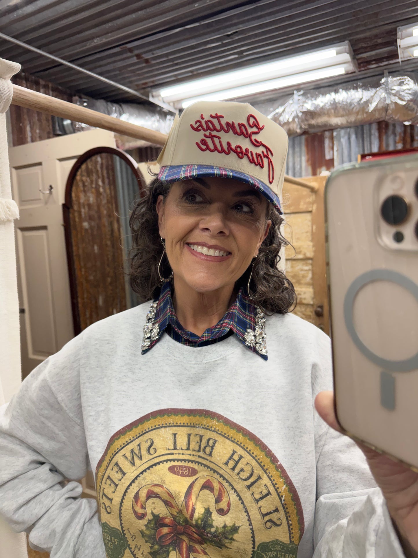 SANTA'S FAVORITE CANVAS CAP