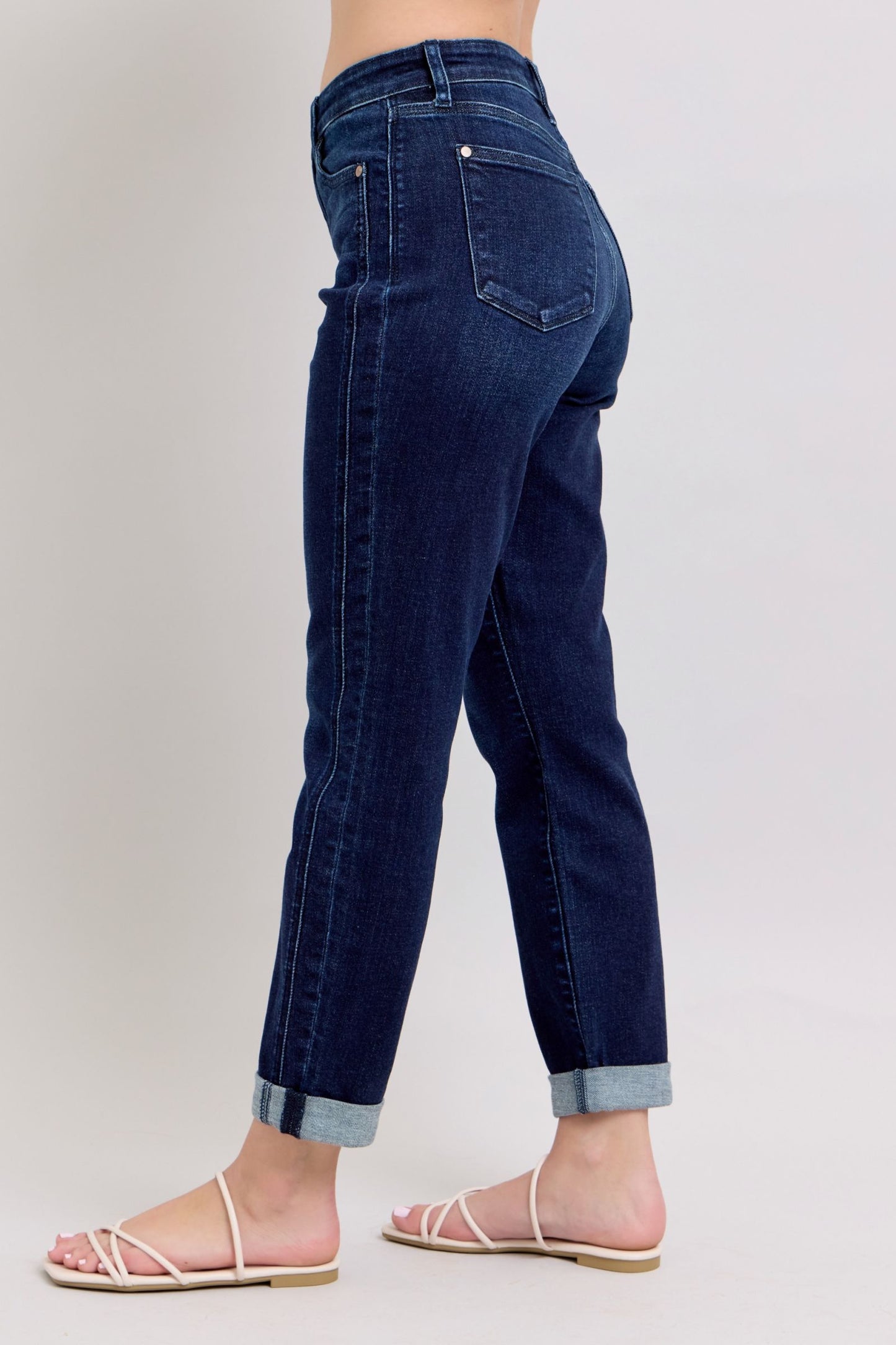 Judy Blue High Waist Boyfriend Jeans 82646