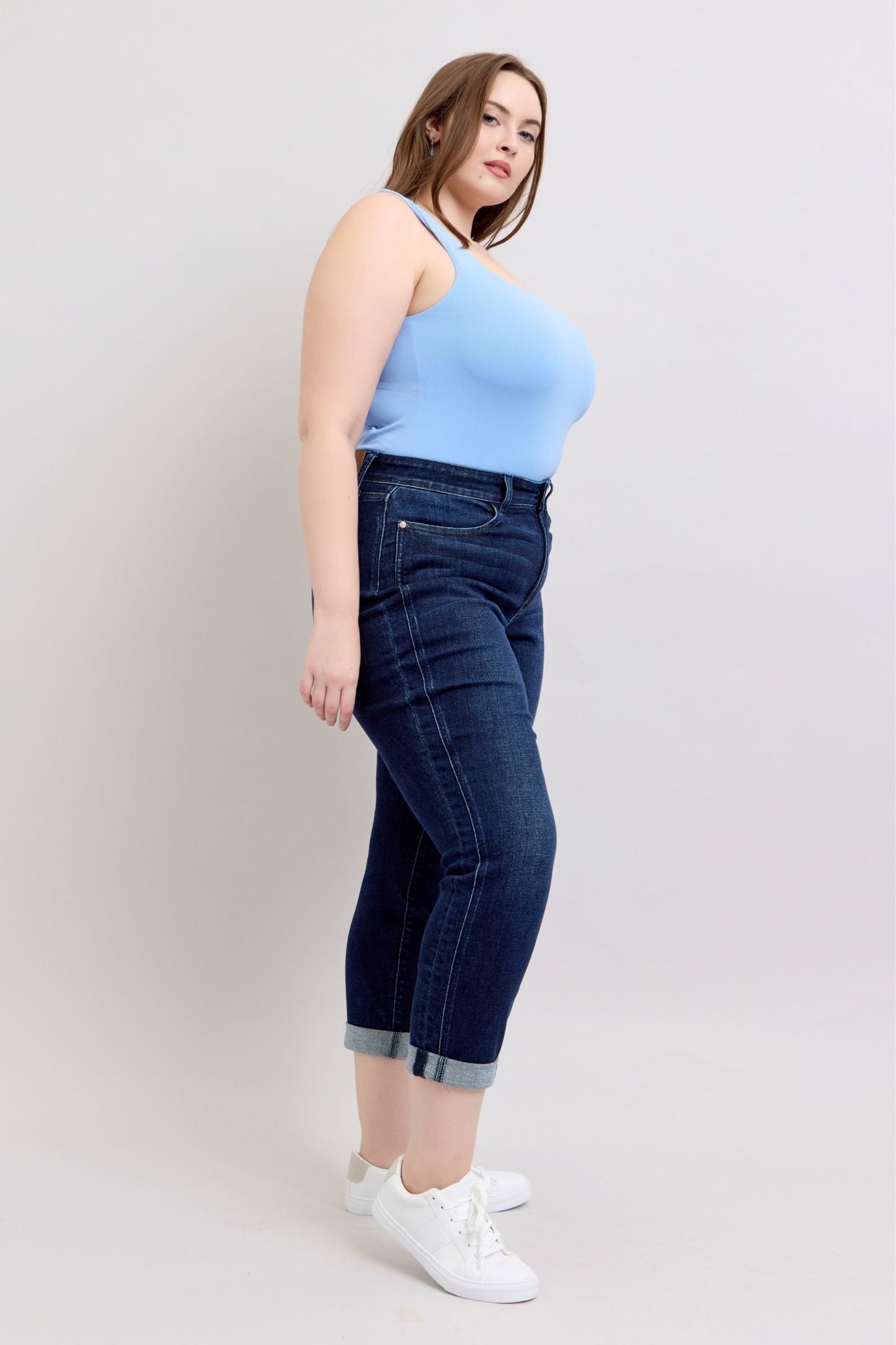 Judy Blue High Waist Boyfriend Jeans 82646