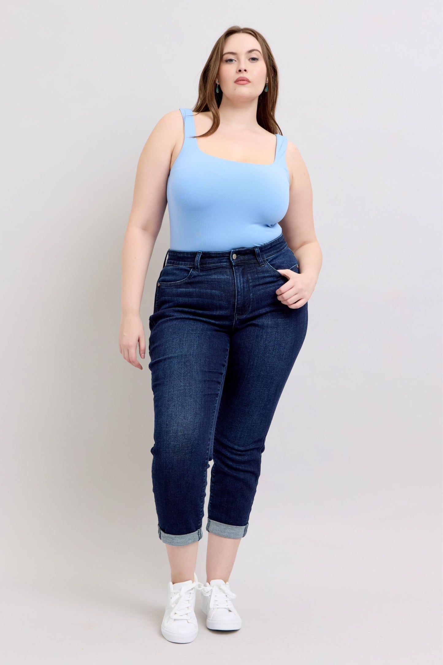 Judy Blue High Waist Boyfriend Jeans 82646