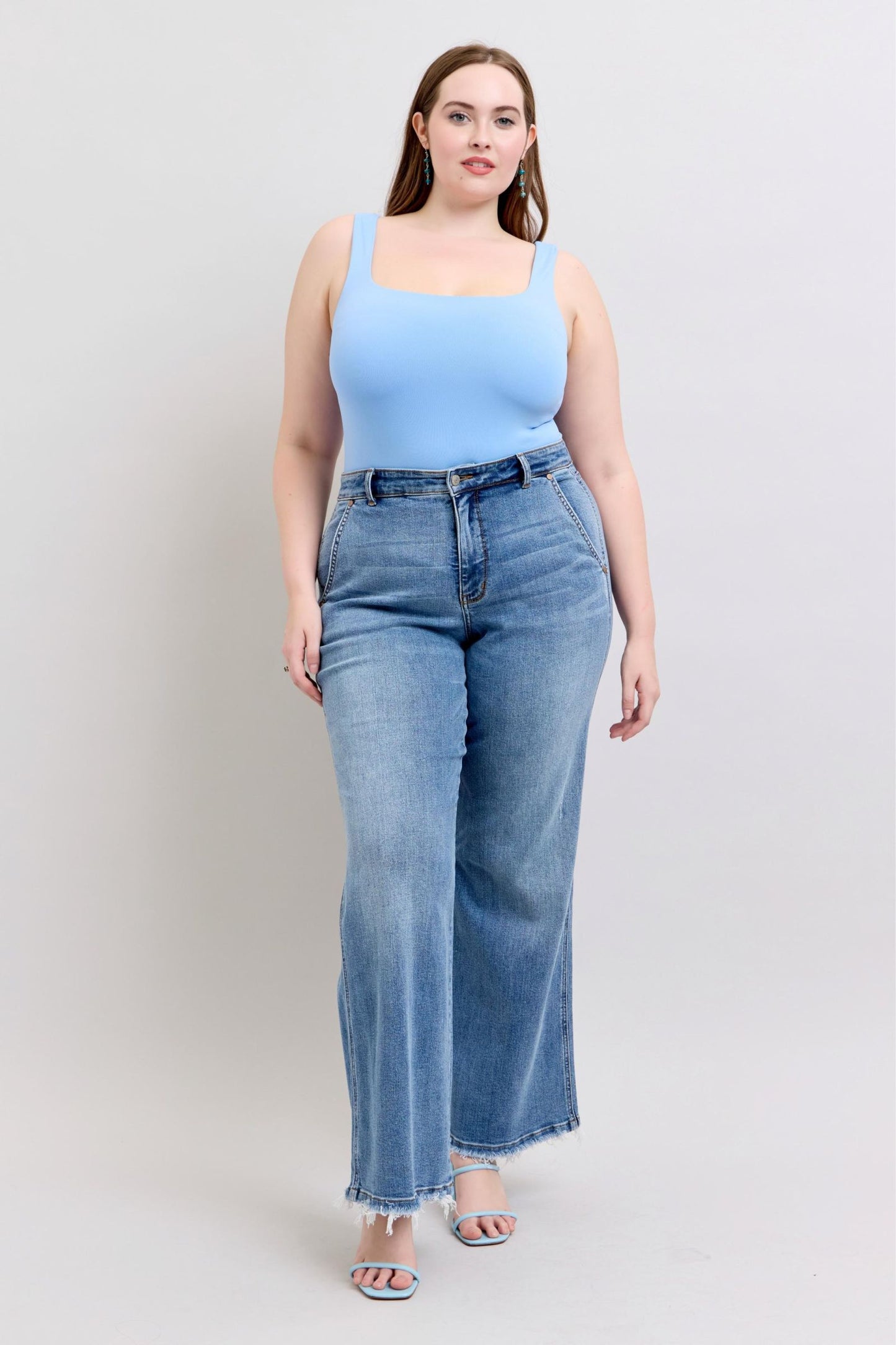 Judy Blue High Waist Retro Wide Fit Jeans 82648