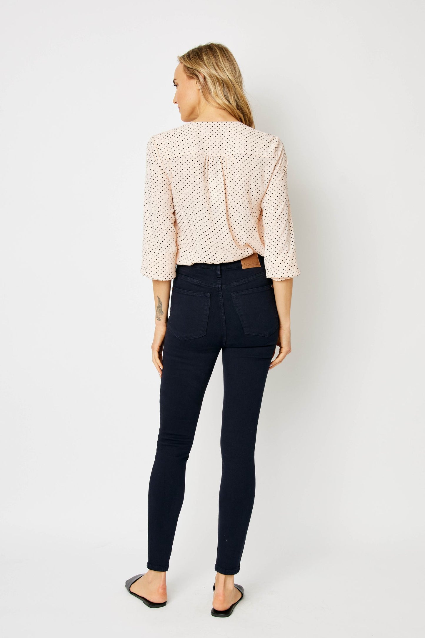 Sale* Judy Blue HW Navy Tummy Control Skinny 88791