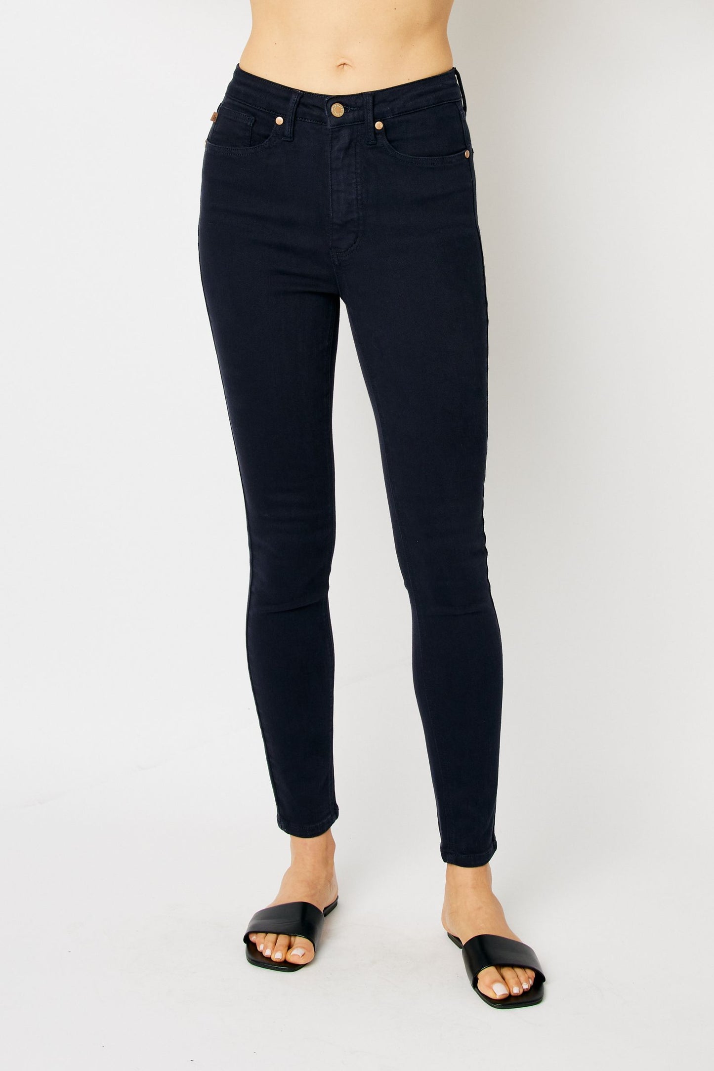 Sale* Judy Blue HW Navy Tummy Control Skinny 88791