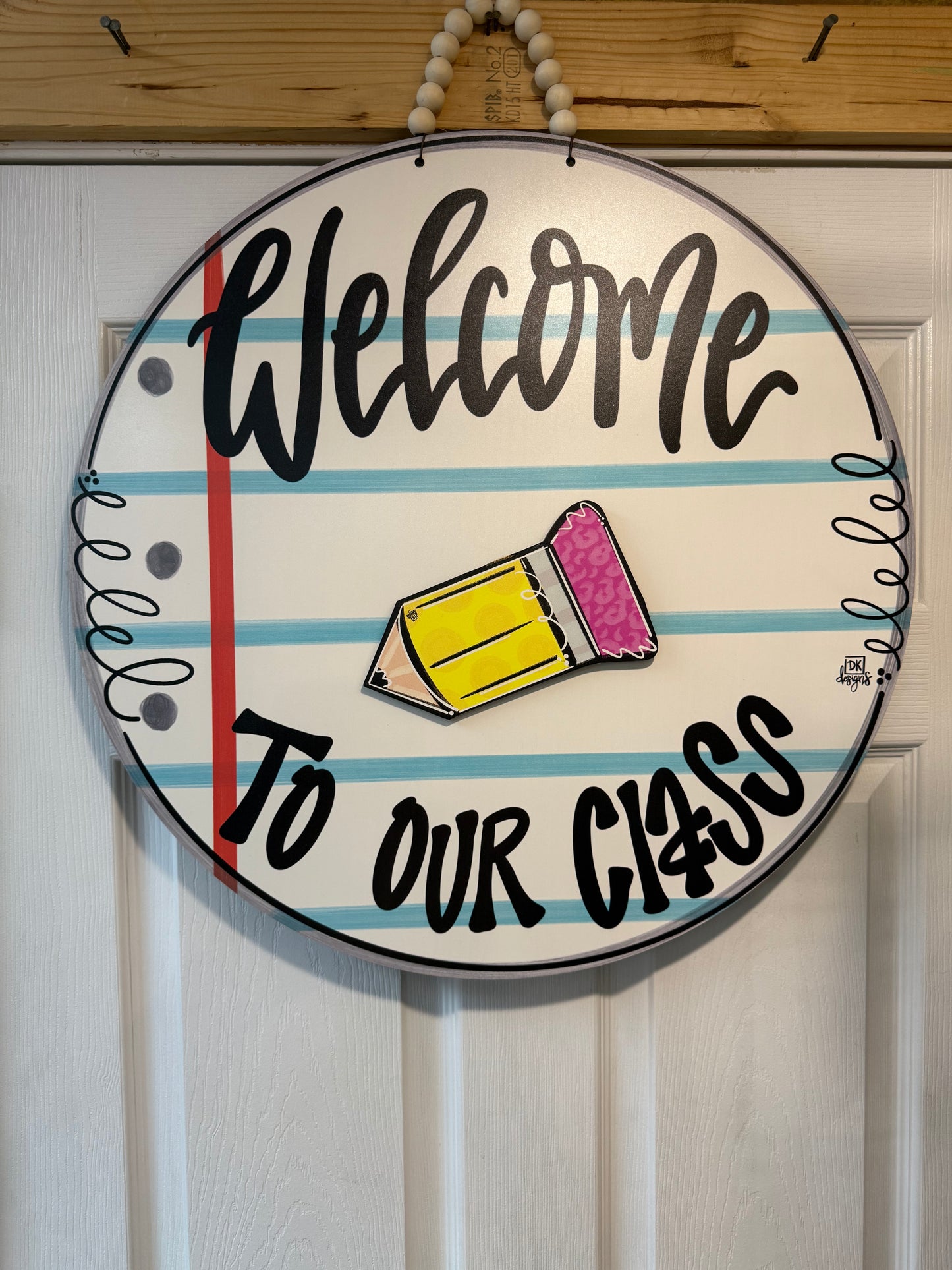 Notebook Welcome To Our Class Hanger