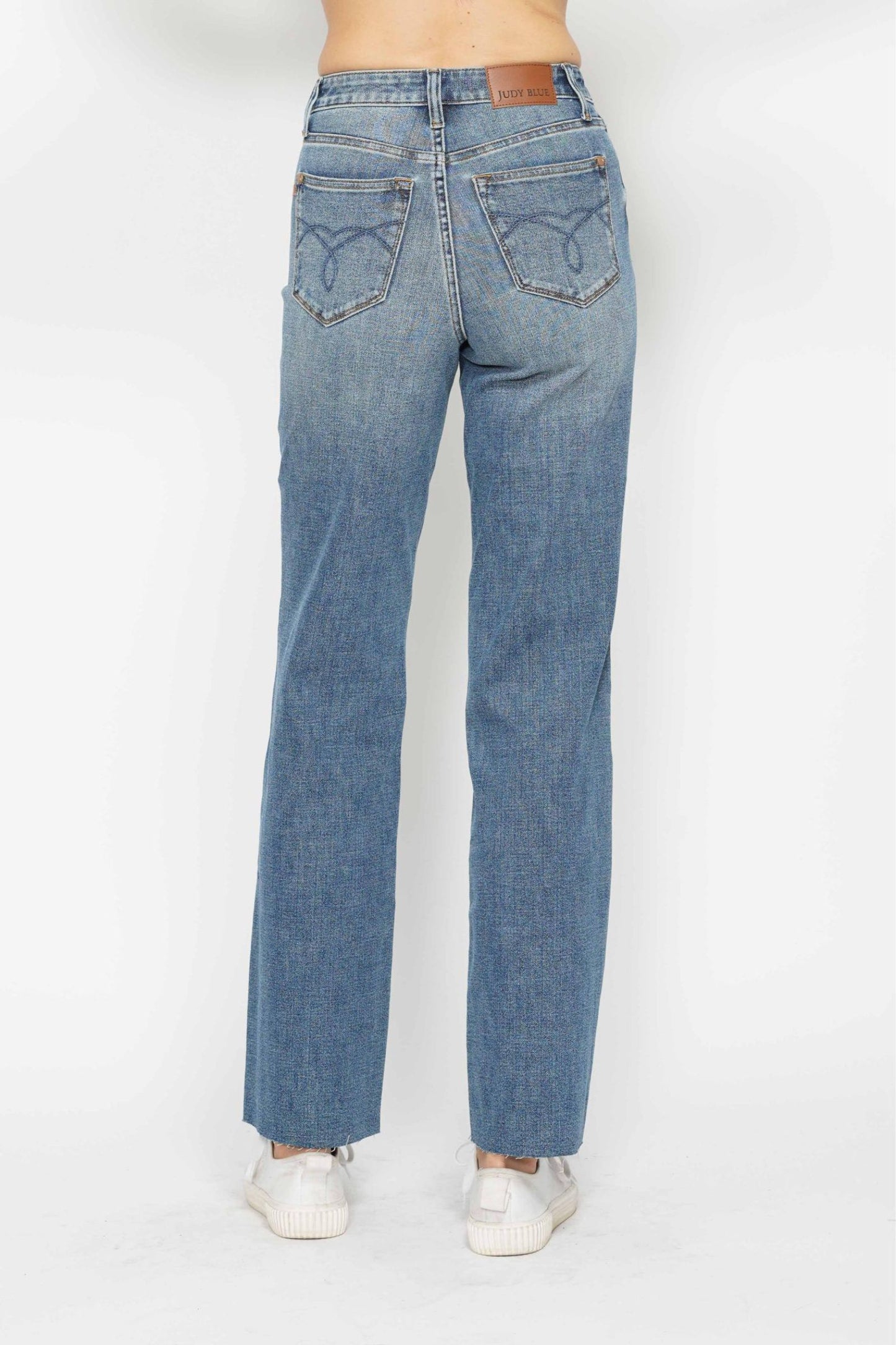 SALE* Judy Blue High Waist Tummy Control Straight Jean 88848