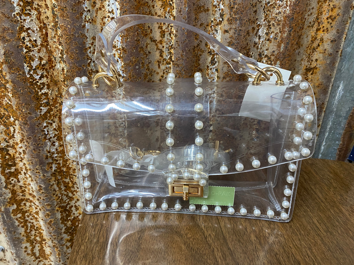 Gold & Pearl Stadium Bag