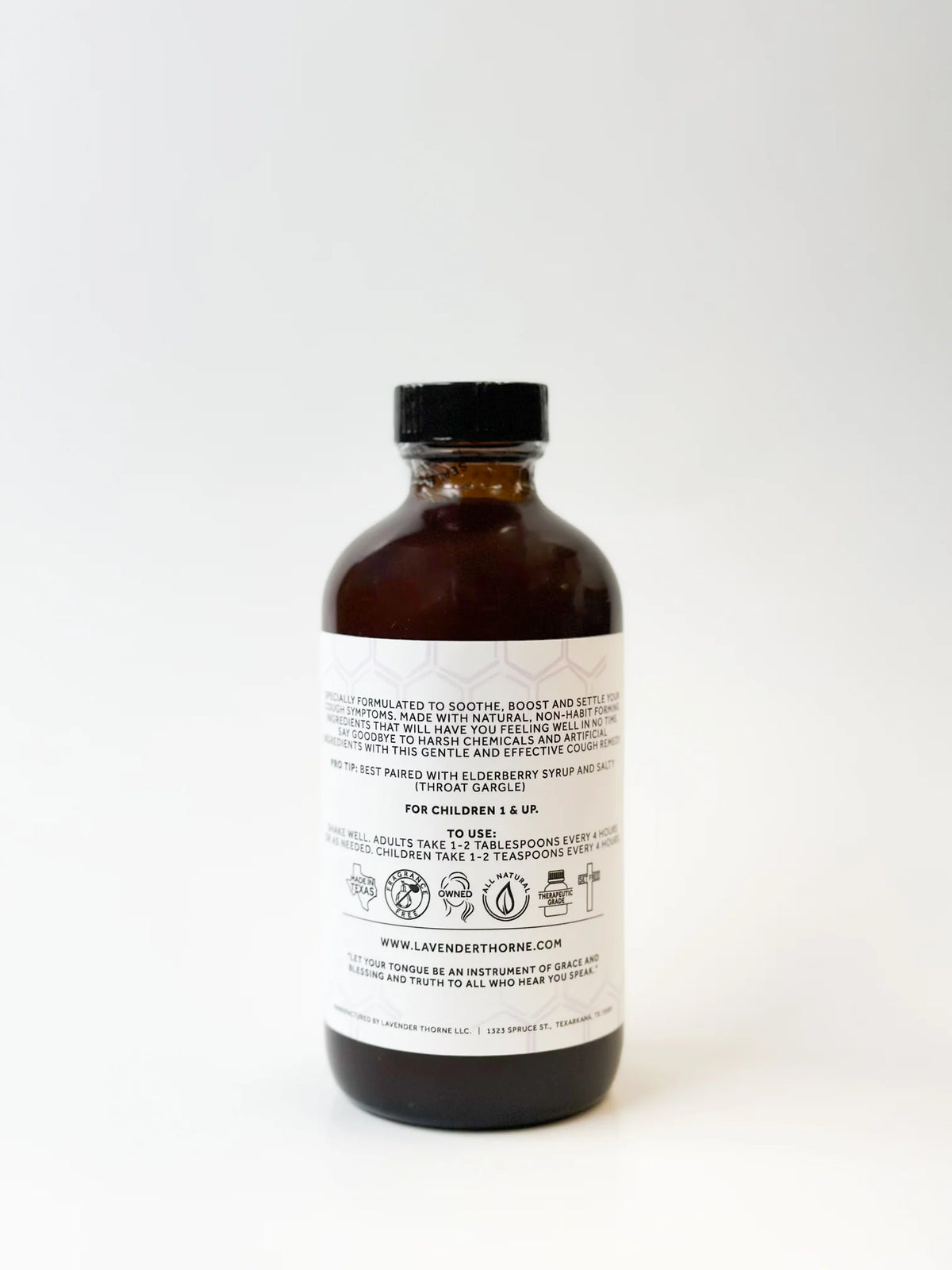 Lavender Thorne Cough Syrup