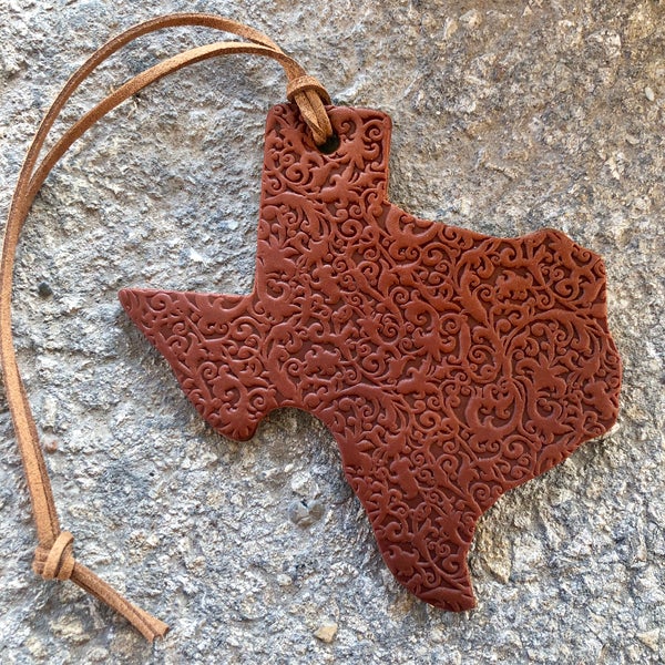 Large SCROLL TEXAS AIR FLAIR Butt Naked Car Scents