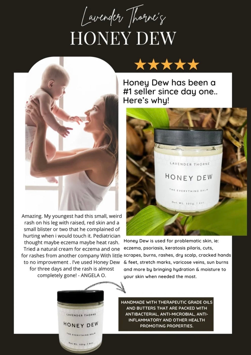 Lavender Thorne Honeydew - The Everything Balm