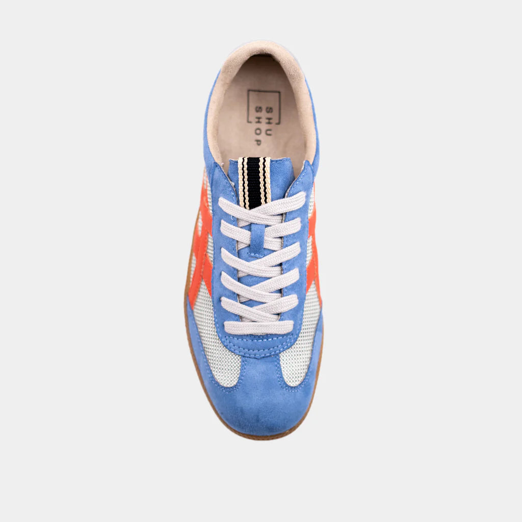 ShuShop Blue Suede SASHA Sneaker