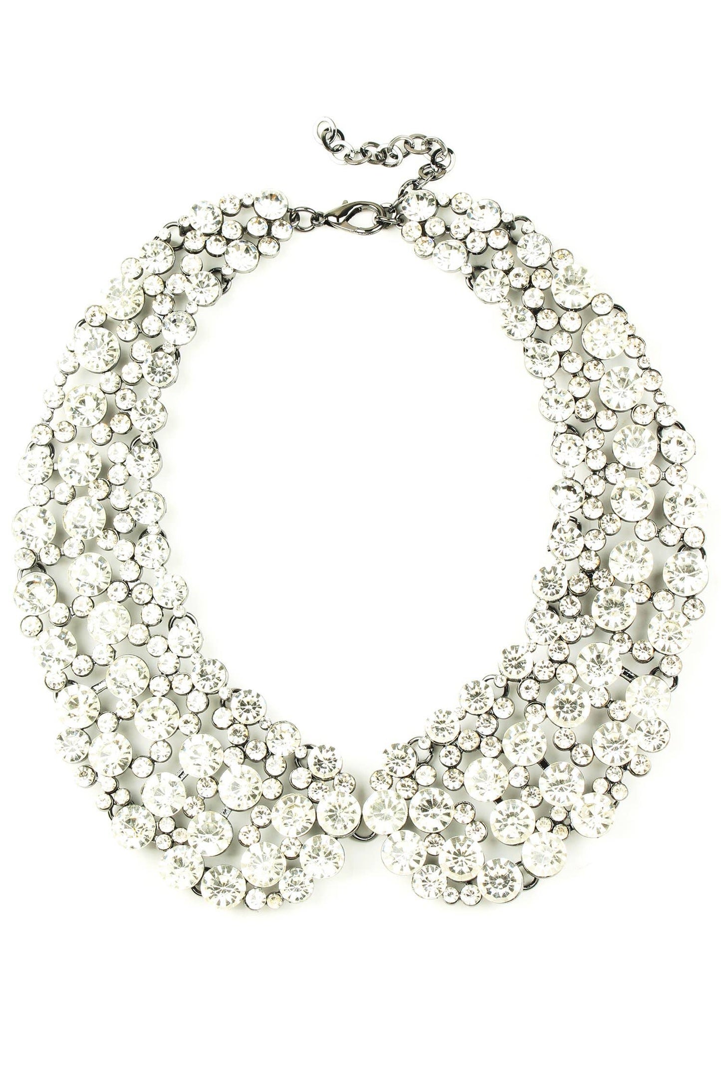 Diana Collar Necklace: Crystal