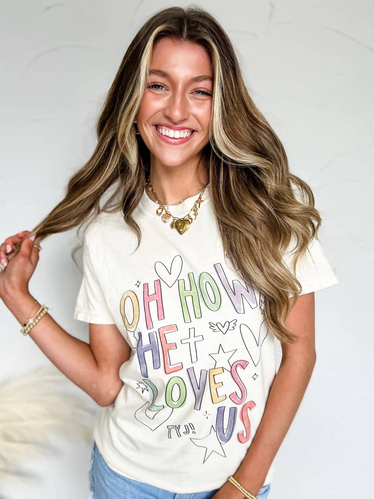 Oh How He Loves Us Tee