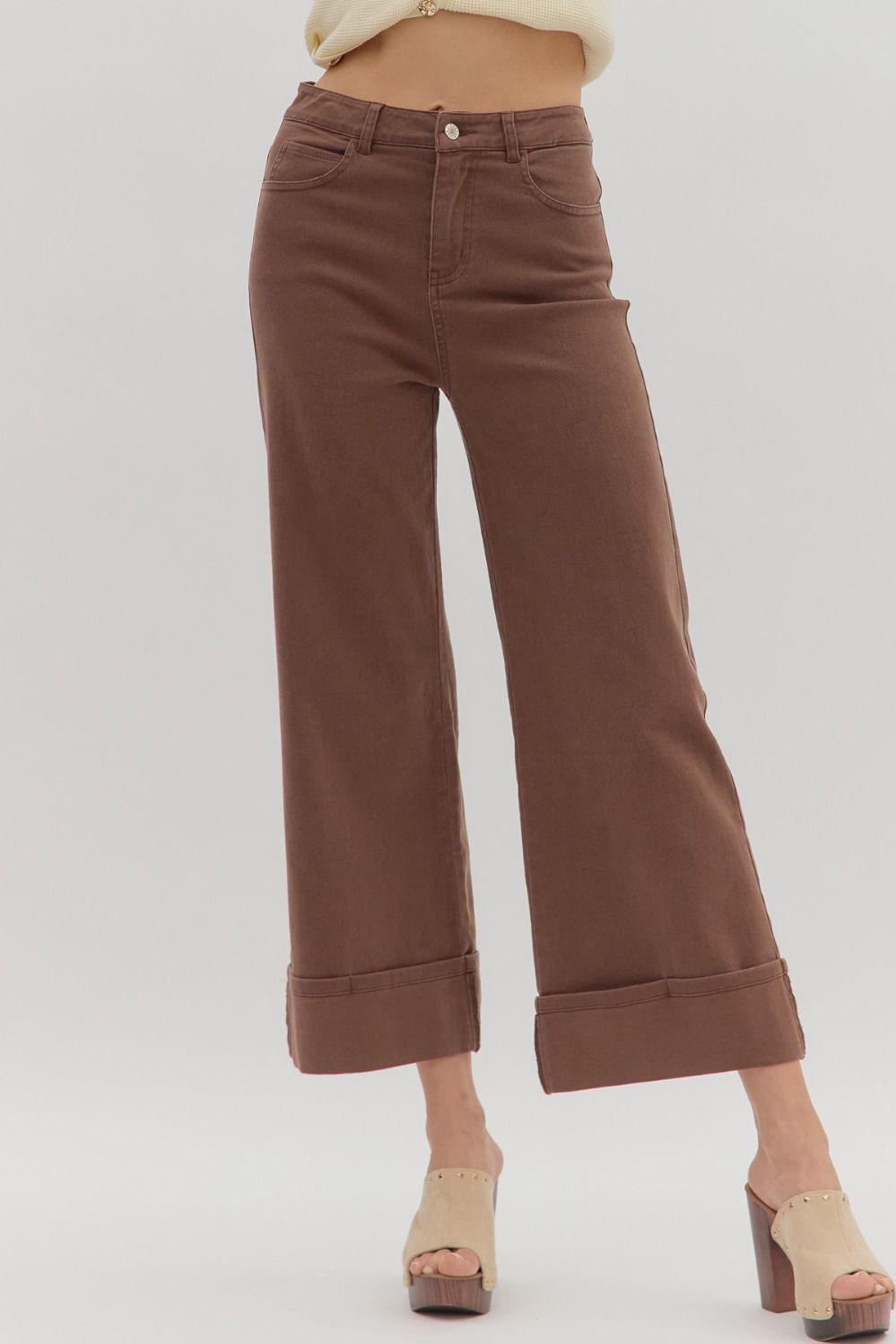 Chocolate Ankle Pants