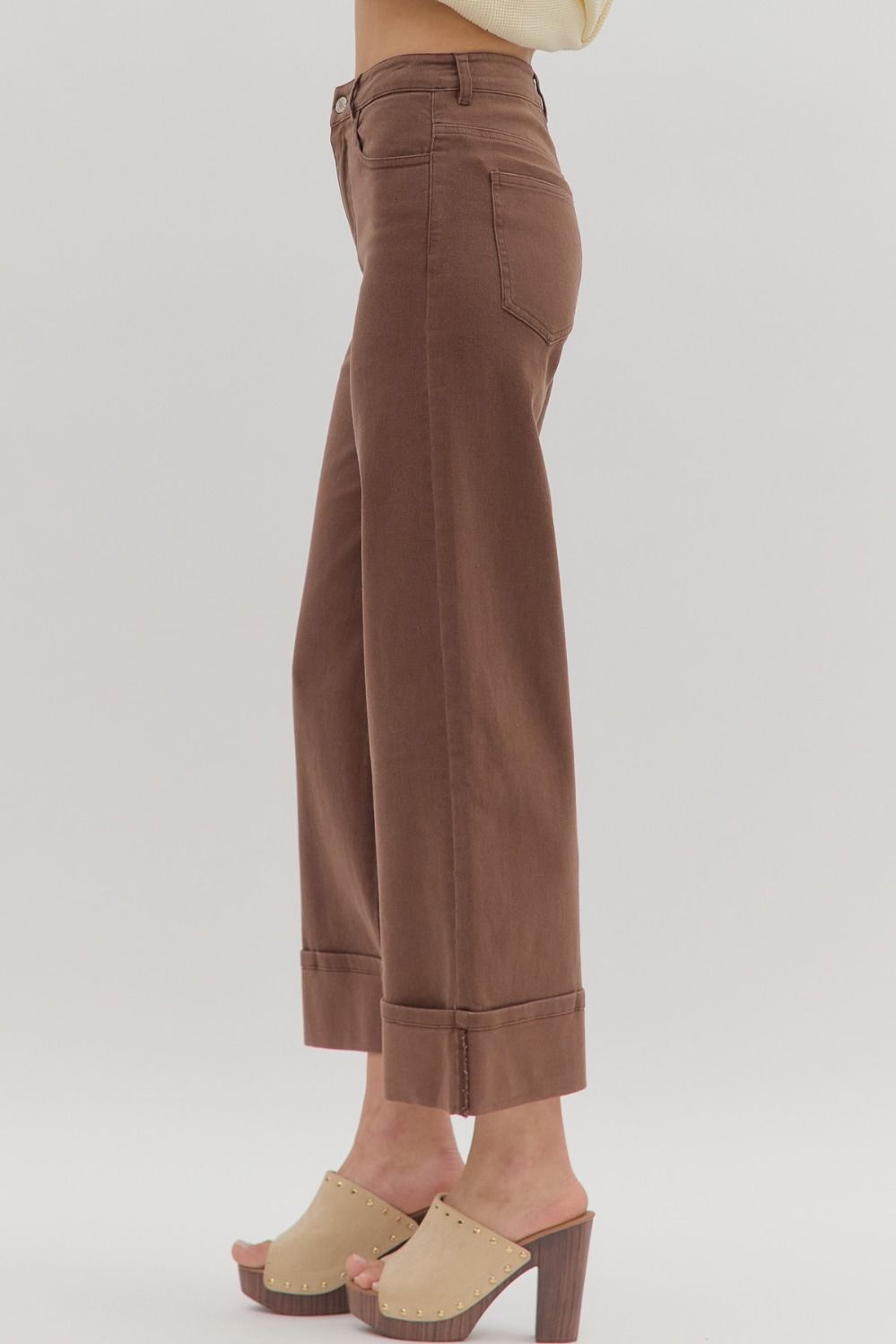 Chocolate Ankle Pants