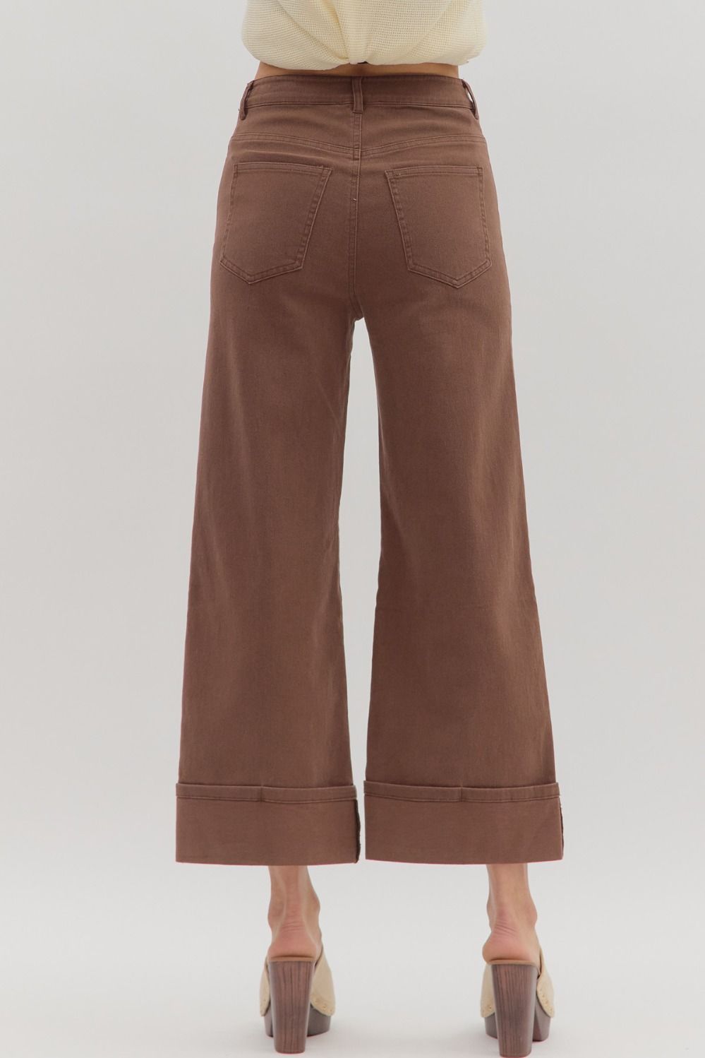 Chocolate Ankle Pants