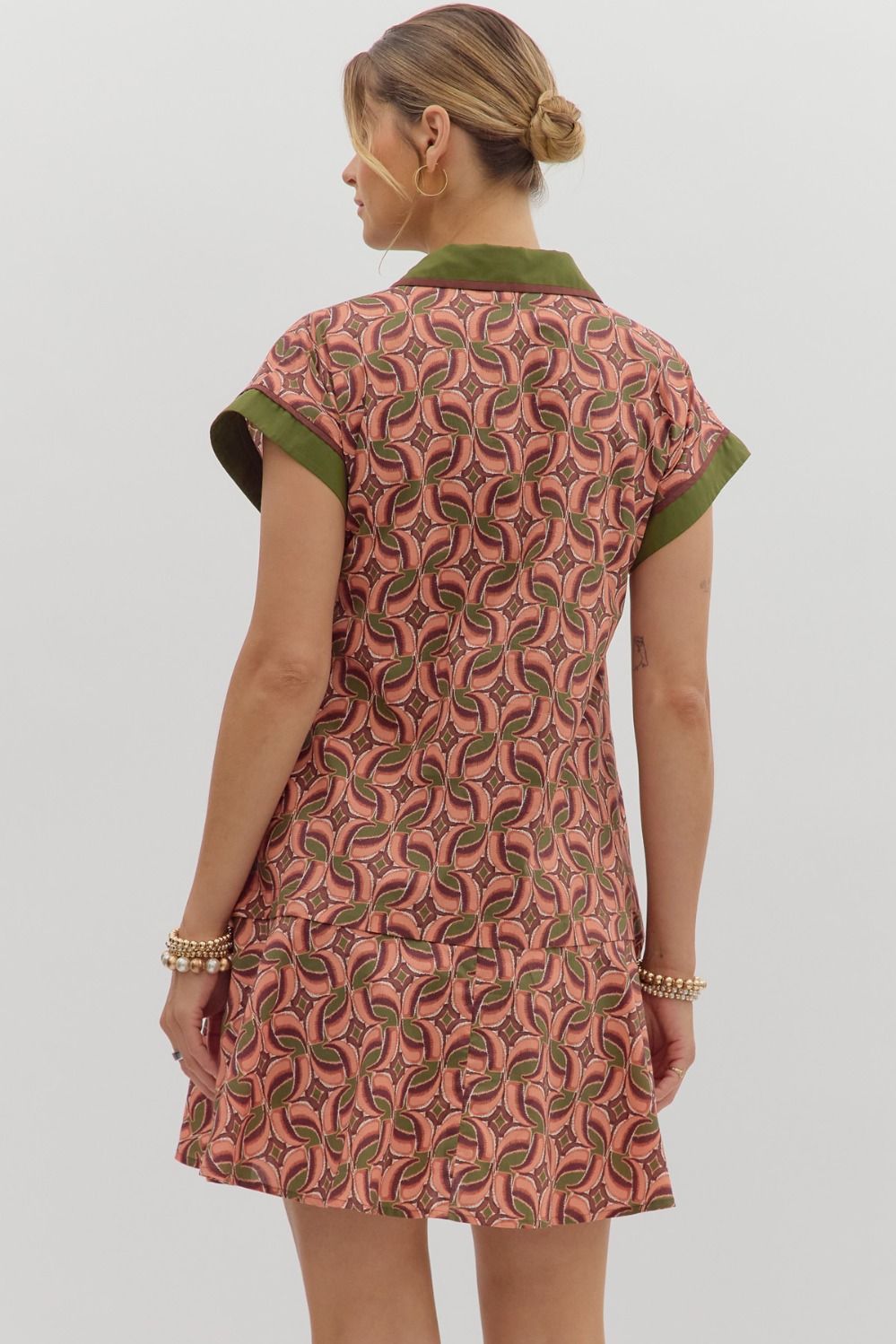 Terra Cotta Dress by Entro