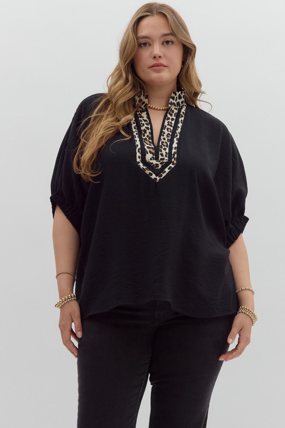 Black Exotic Blouse