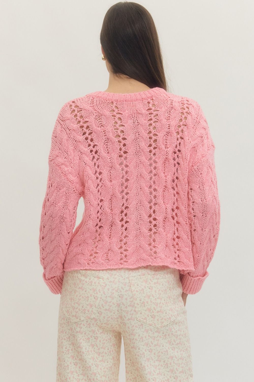 Pink Sweater