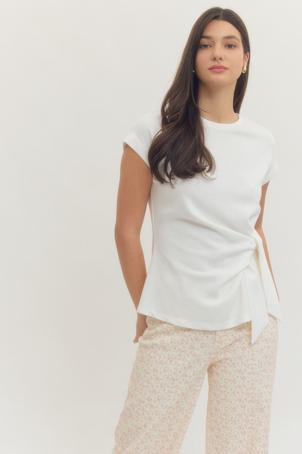 Cream Blouse