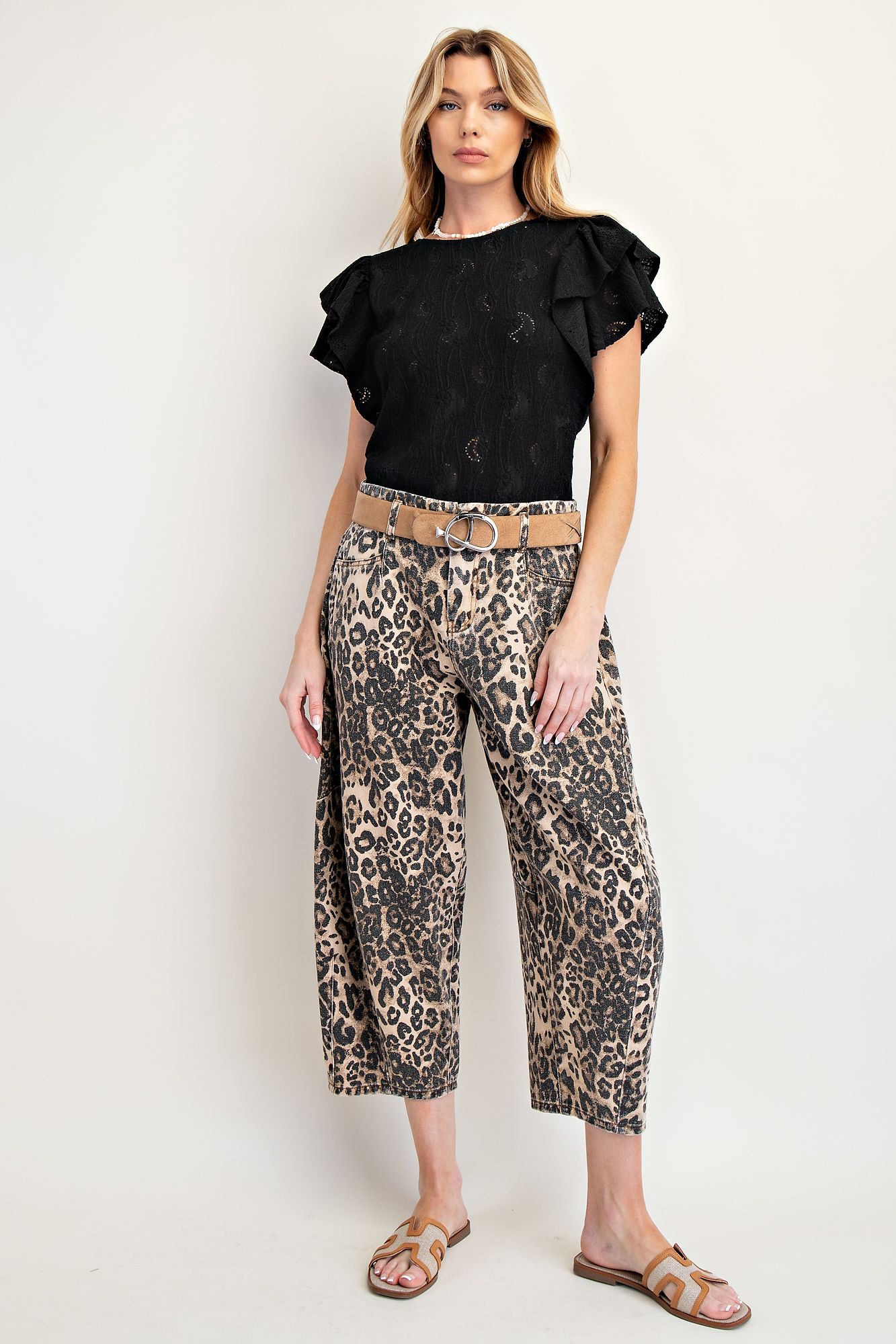 Black Lace Top by Easel