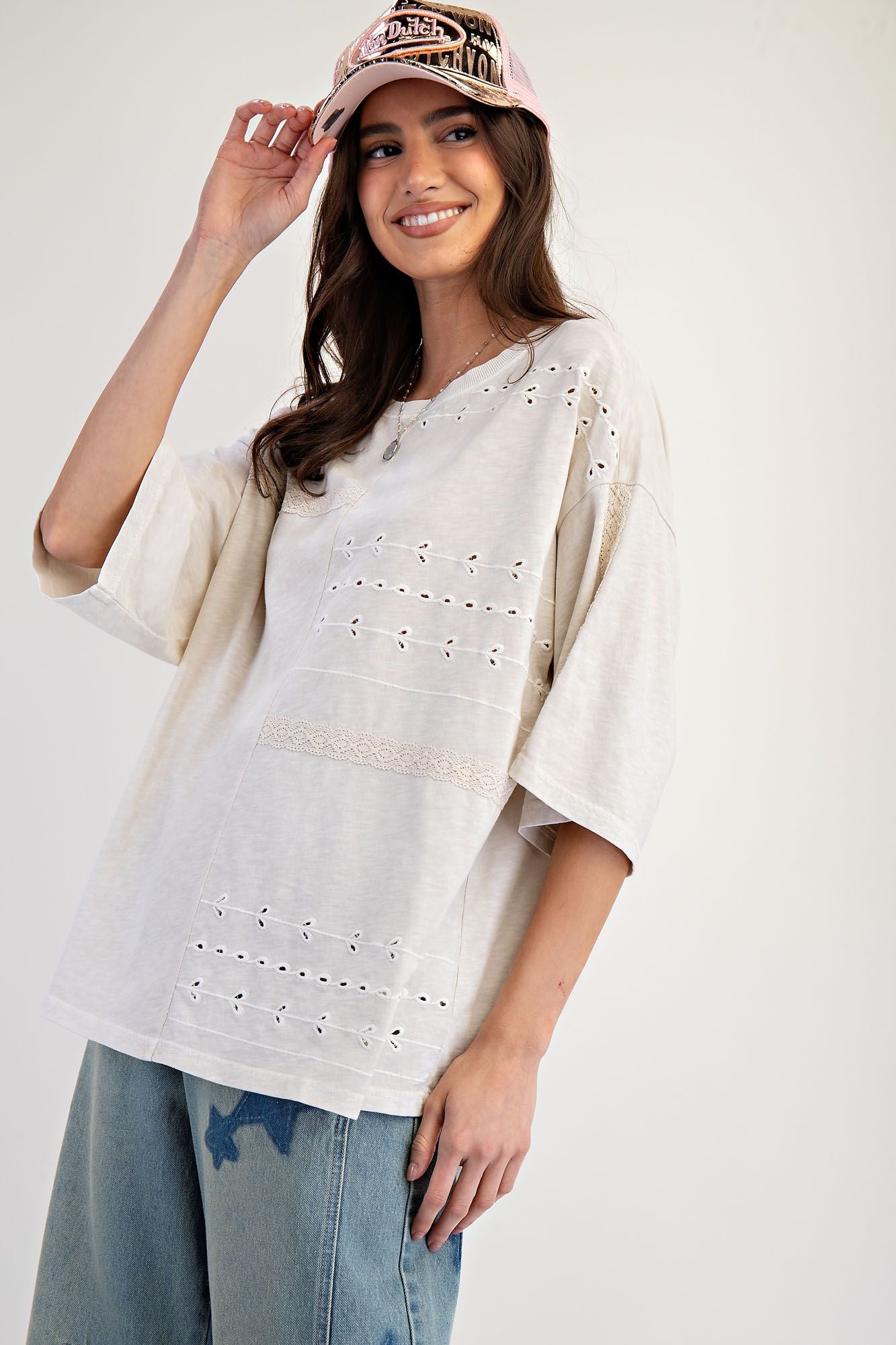 Evelyn Ecru Blouse
