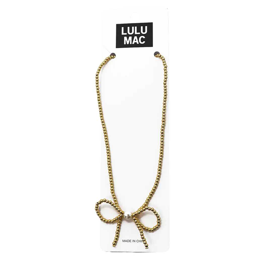 LULU MAC Gold Necklace