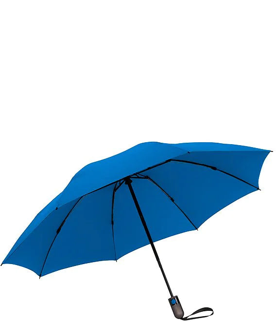 ShedRain® UnbelievaBrella™ Auto Open & Close Reverse Compact Ocean Blue Umbrella