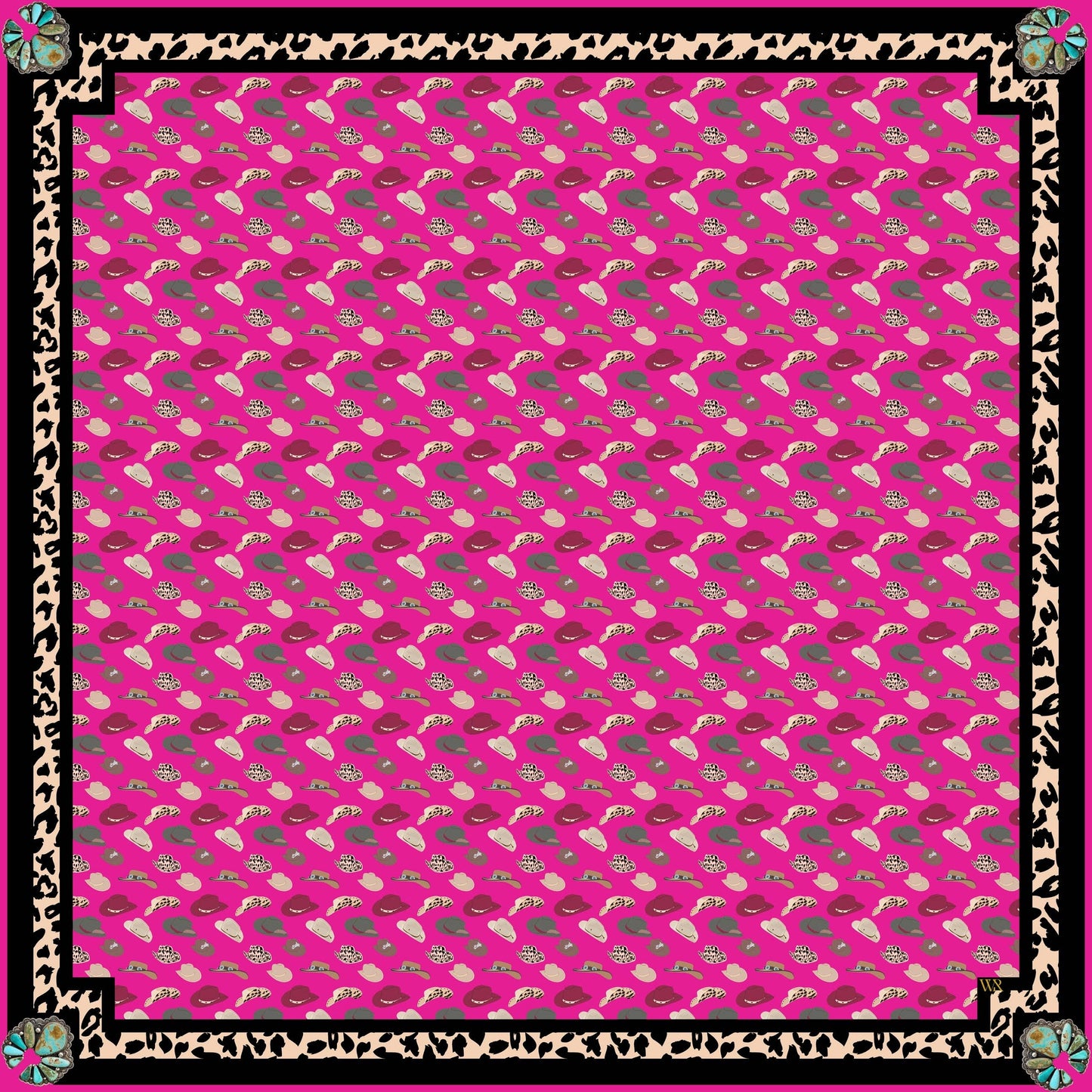 Hot Pink NFR Scarf