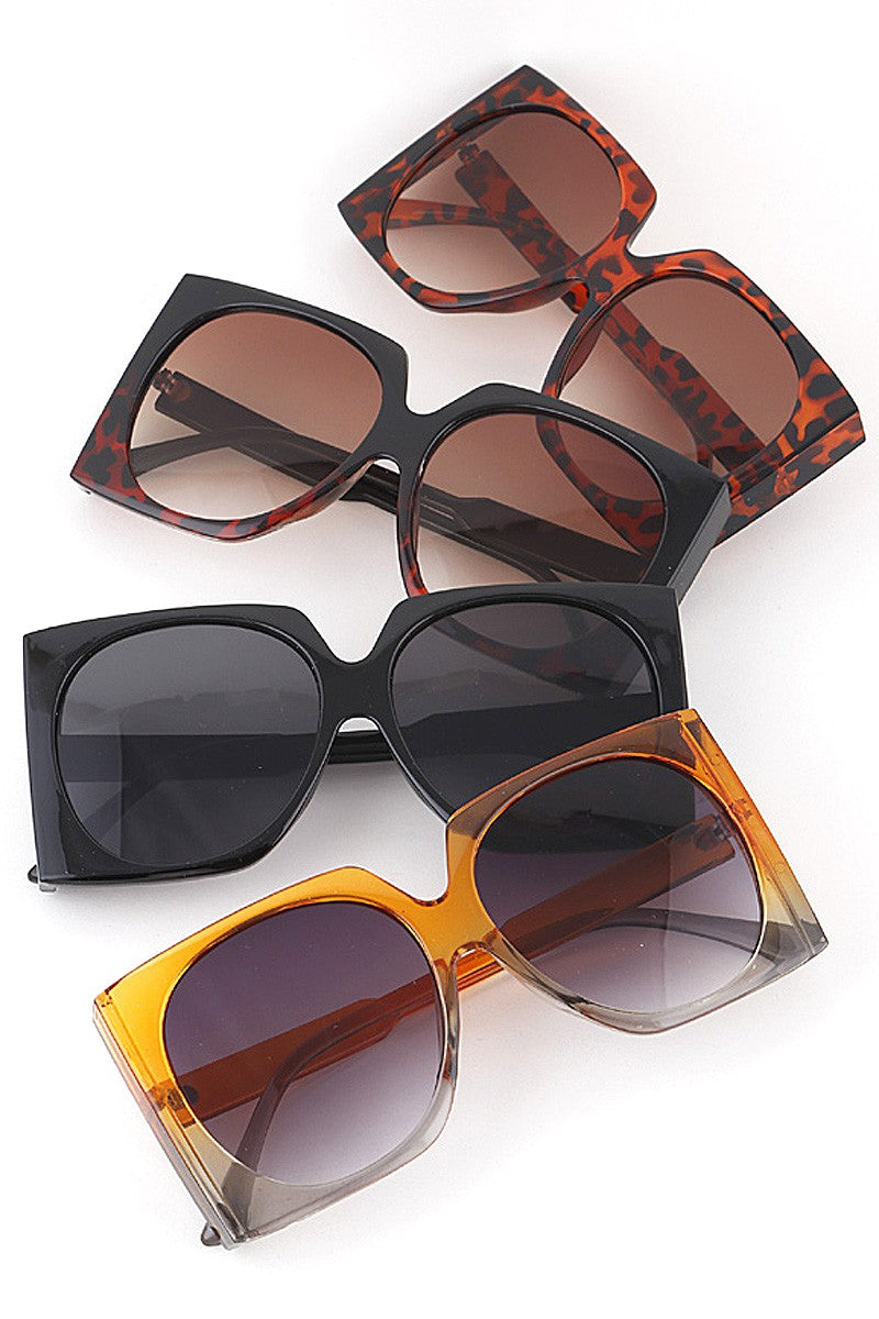 Square Framed Sunglasses