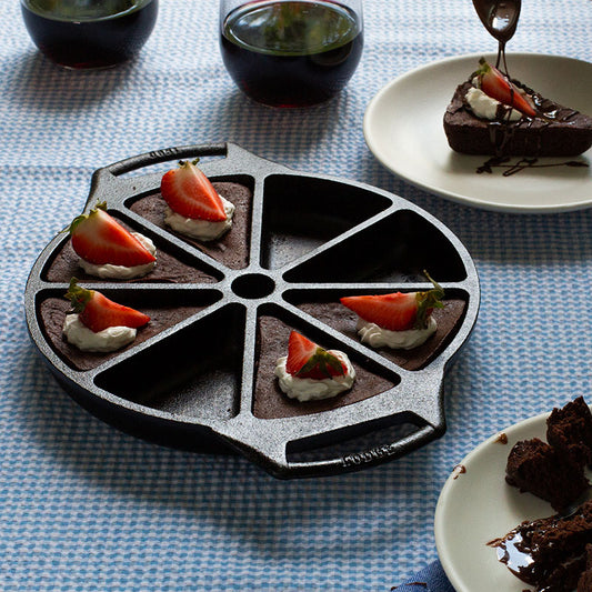 Lodge Seasoned Cast Iron Wedge Pan