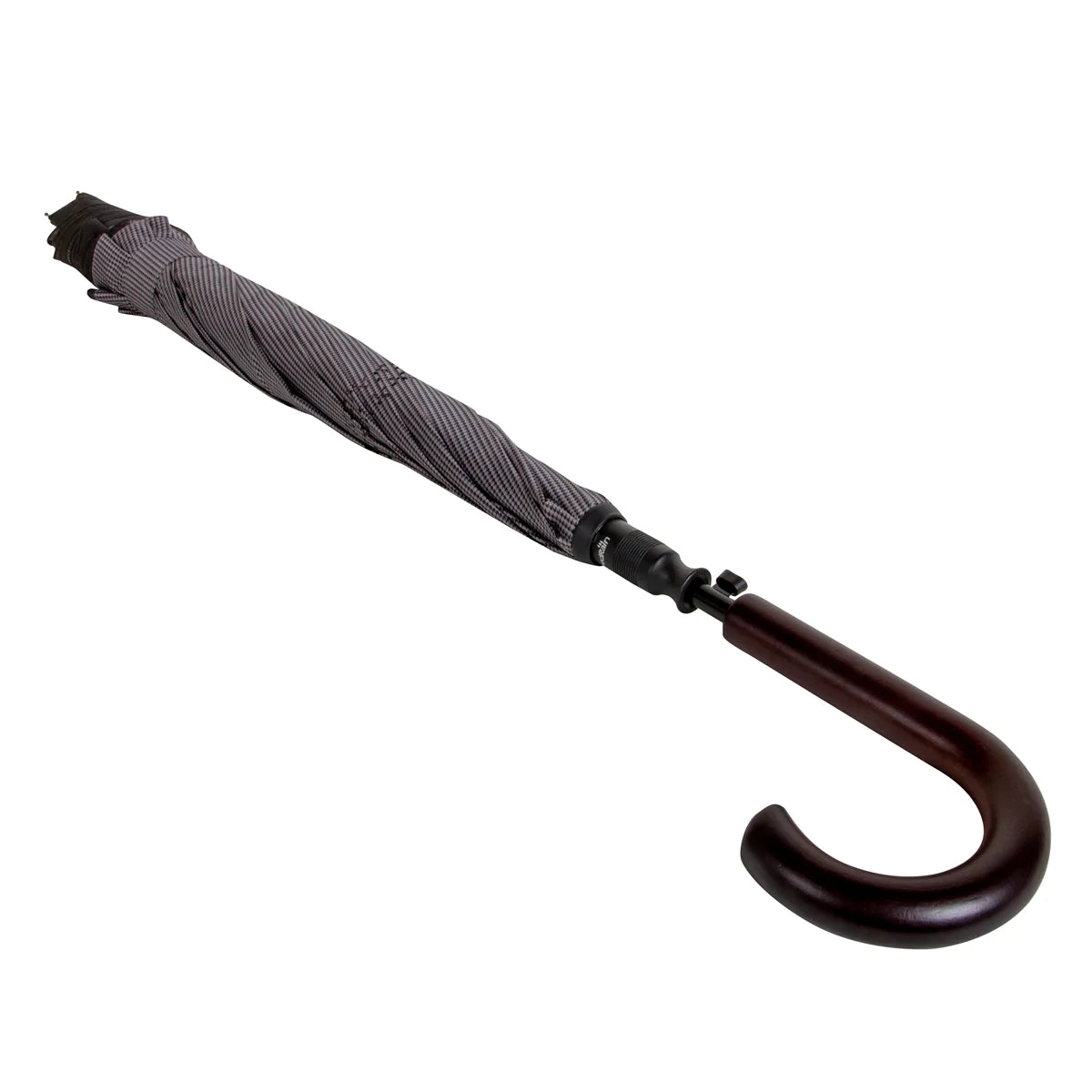 Reverse Closing Umbrella Black/Metrohound