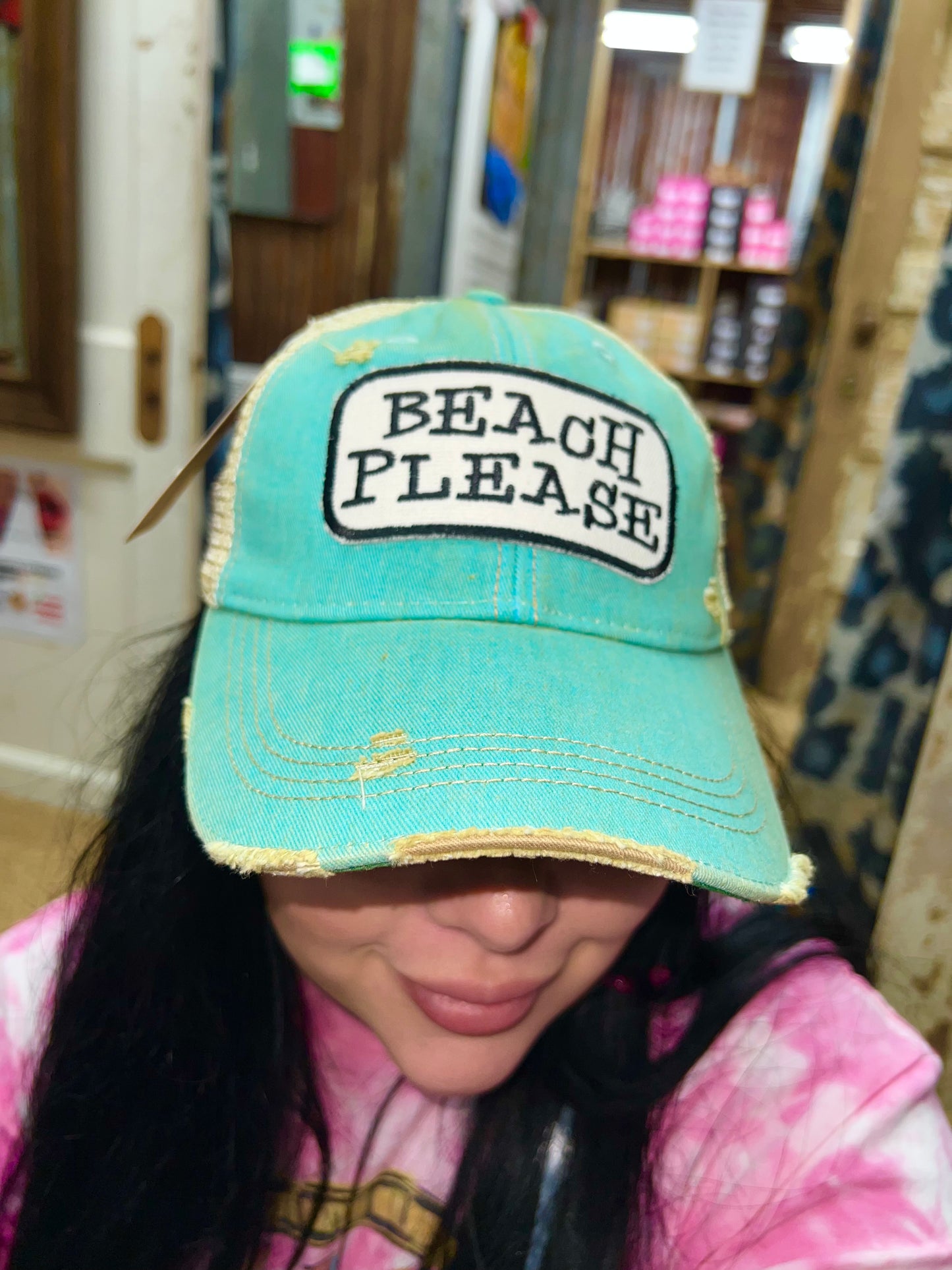 BEACH PLEASE Cap