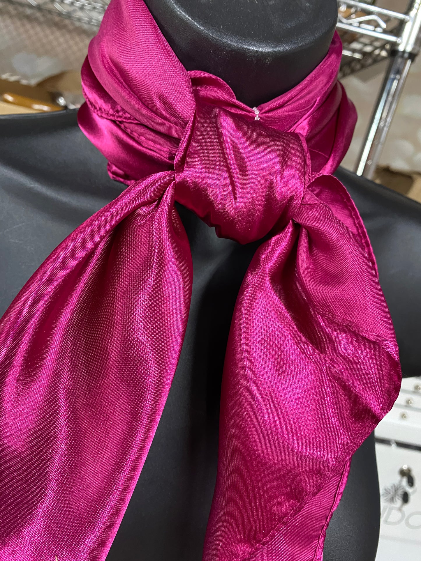 Large Magenta Bandana Wild Rag