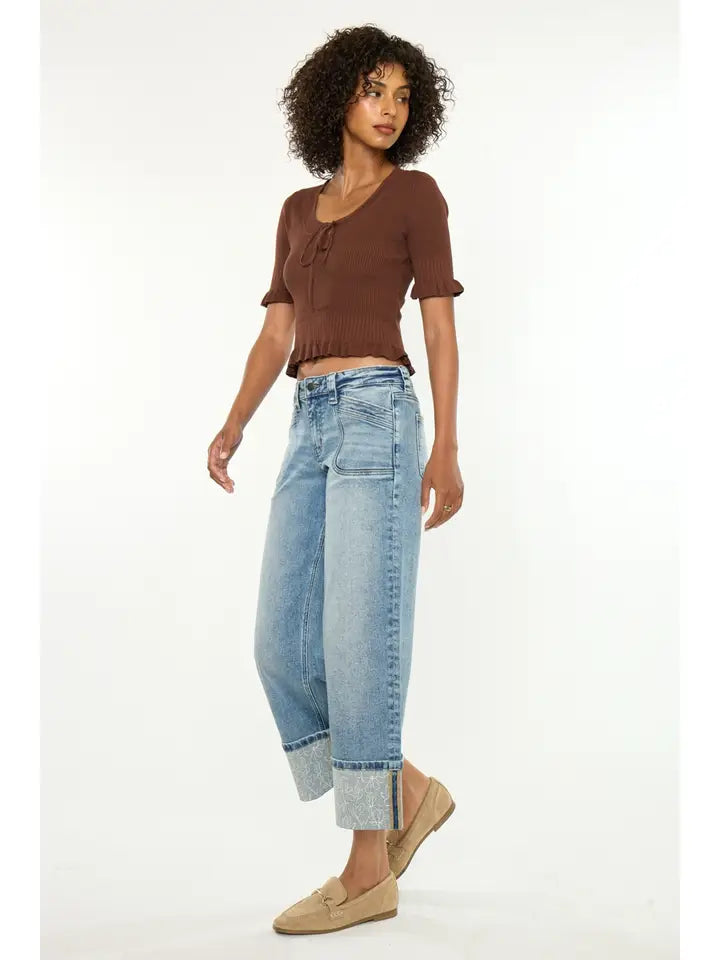 Kan Can USA Mid Rise Crop WIDE-KC2223M