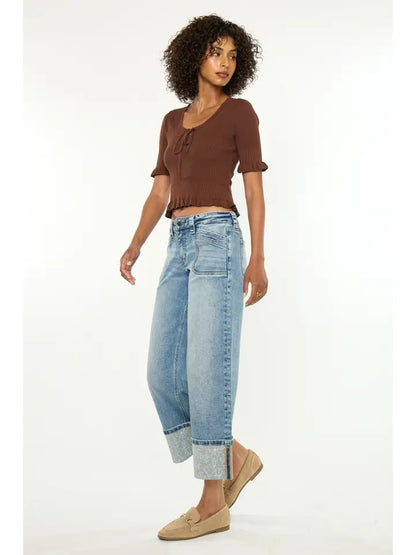 Kan Can USA Mid Rise Crop WIDE-KC2223M