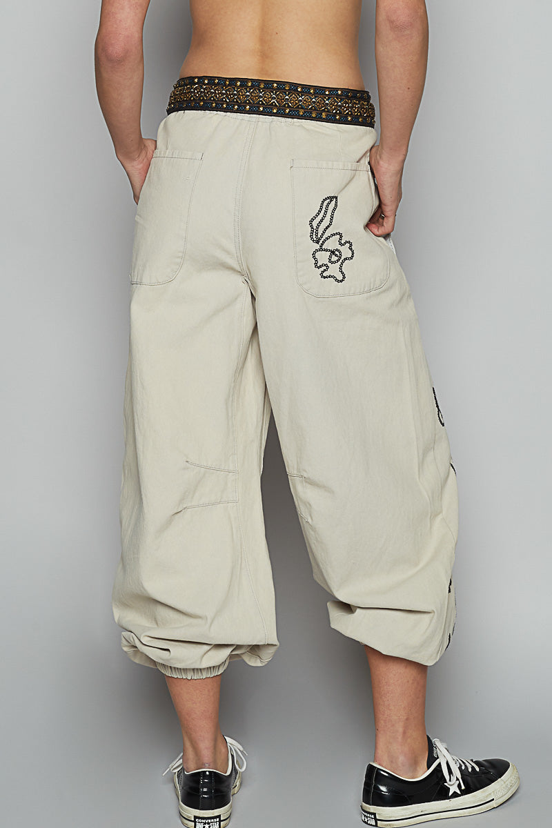Pale Grey Pants