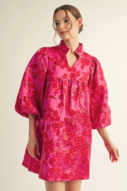 Hot Pink Celebration Party Dress