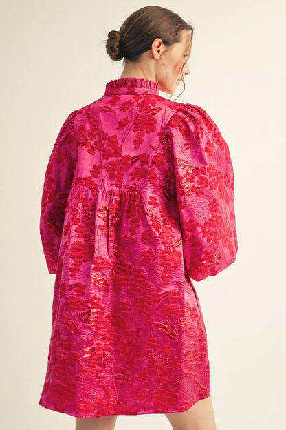 Hot Pink Celebration Party Dress