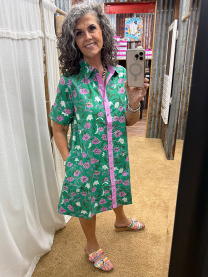 Green Entro Dress