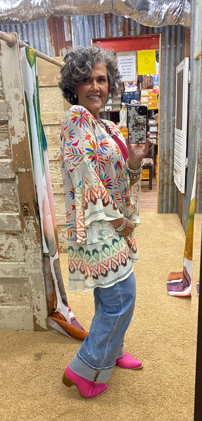 Aztec Kingdom Kimono