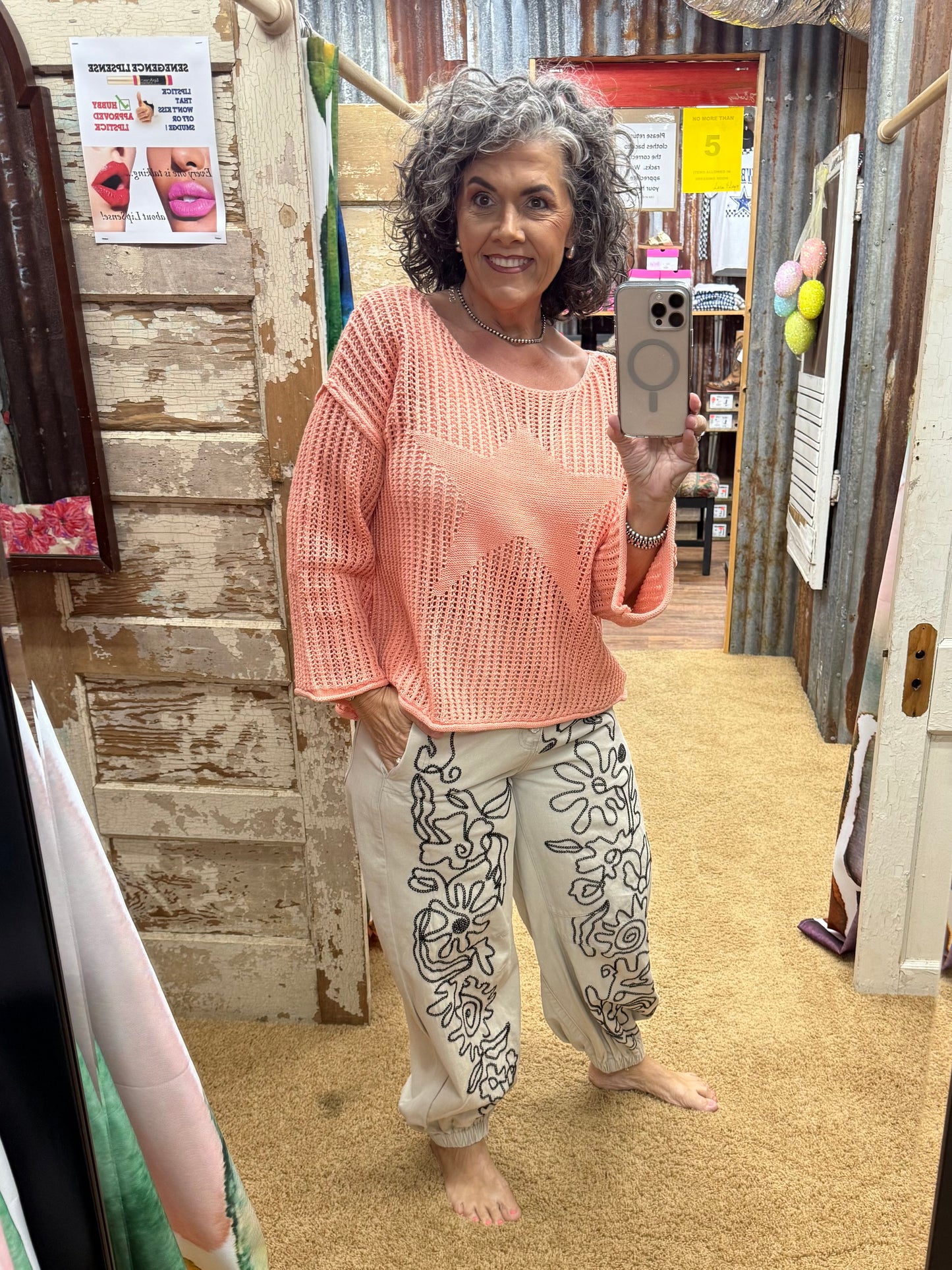 Pale Grey Pants