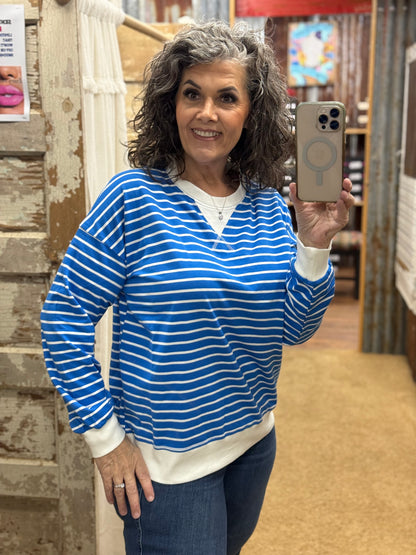 Striped Pullovers Regular & Curvy