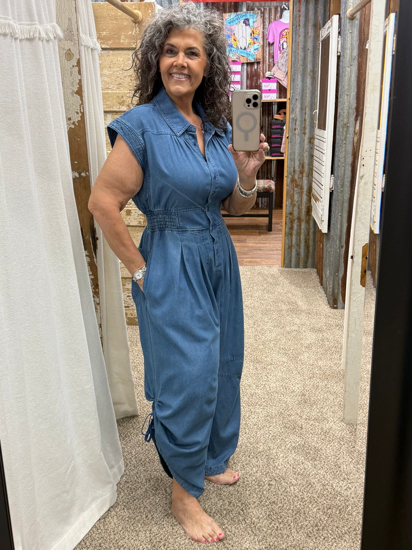 Denim Jumpsuit