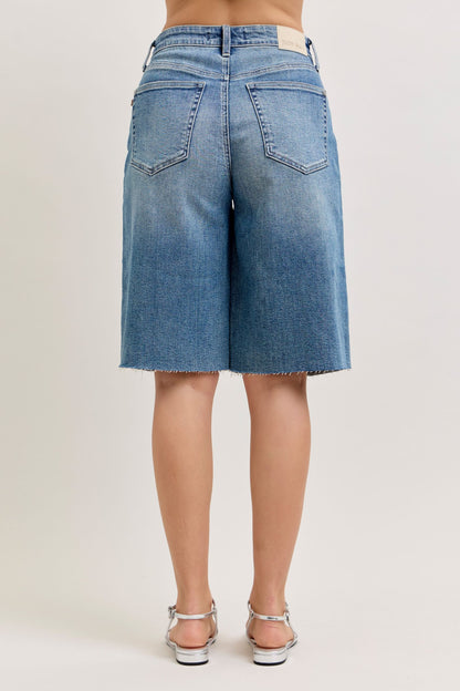 Judy Blue HW Rigid Magic Jort 150370