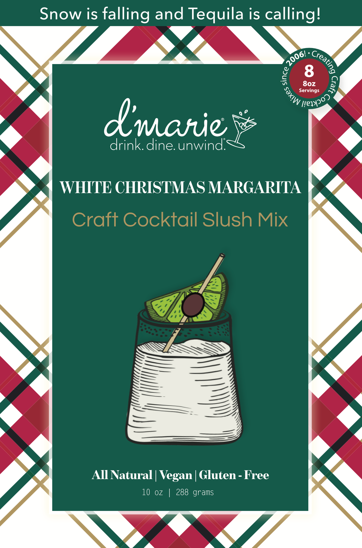 White Christmas Margarita