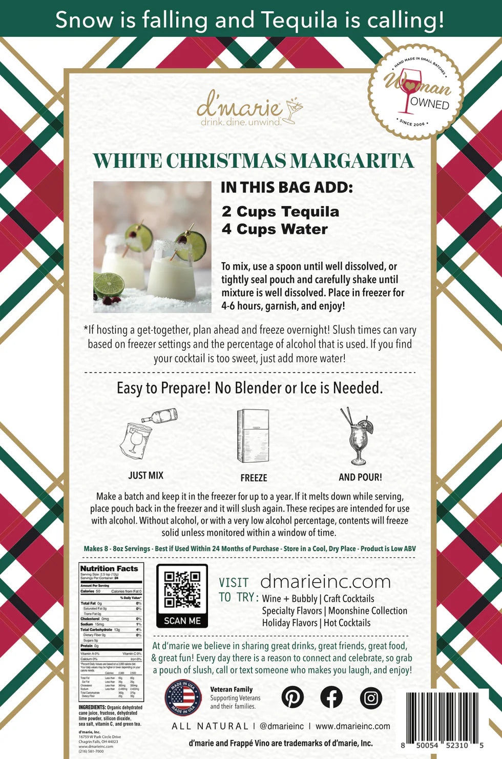 White Christmas Margarita