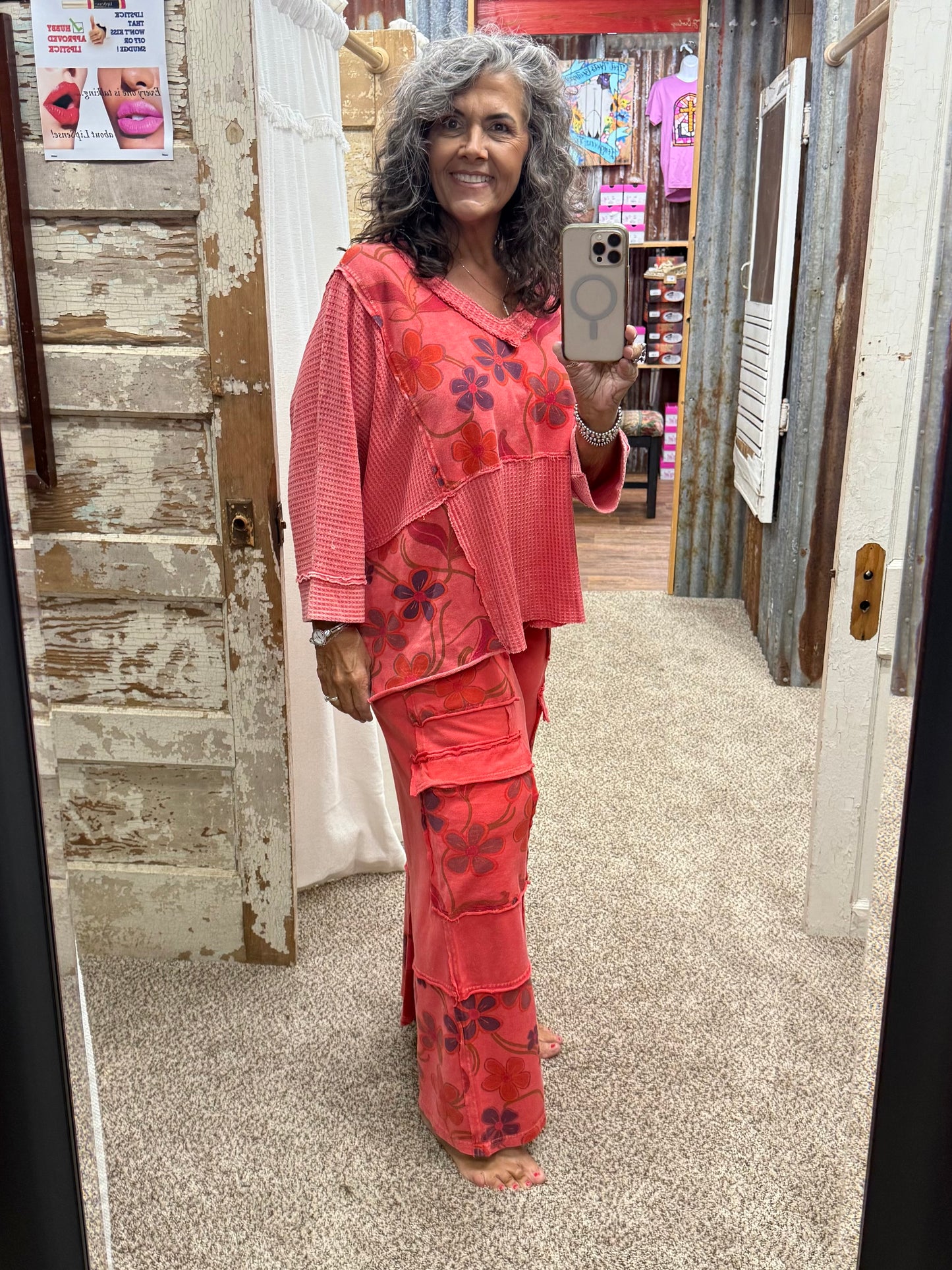 ❤️✨ Boho Red Beauty… Cozy Meets Statement Style! ✨❤️
