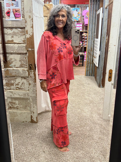 ❤️✨ Boho Red Beauty… Cozy Meets Statement Style! ✨❤️