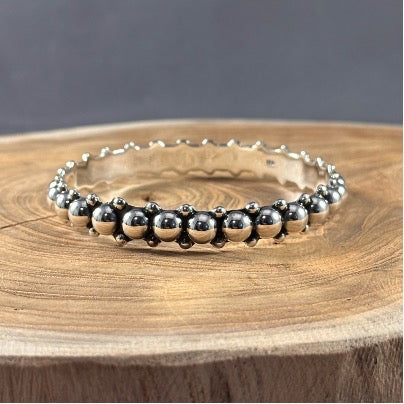 BOHO SOL Ball Bangle 925 Sterling Bangle T4177