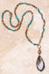 Debbie Necklace Turquoise/Brown